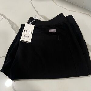 Figs men's axim scrub pants size xl/tall black hospital NWT‎